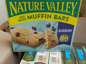 16 Boxes Nature Valley Blueberry Muffin Bars- past best date