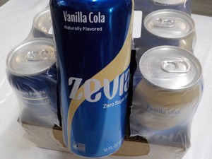 12 pack Zevia Vanilla Cola