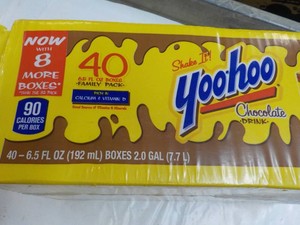 40 Family pack Yahoo Chocolate Drink