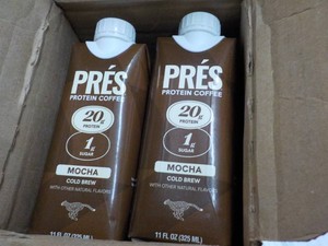 12 pack Pres Cold Brew Protein Coffee