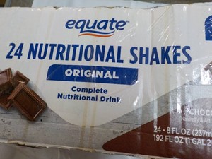 24 Equate Chocolate Nutritional Shakes
