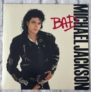 Vintage 1987 Michael Jackson "Bad" Vinyl LP in Nice Condition