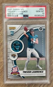 2021 Panini Instant Trevor Lawrence Rated Rookie Showcase (#RS11) PSA 10 Gem Mint