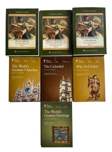 Lot of The Great Courses Books and DVDs in Excellent Condition