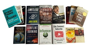 Nice Book Lot - Capital Gains, Cobalt Red, Gunflint Burning, Limitless, and More