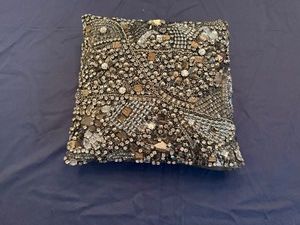 Donna Karan Jeweled Throw Pillow (Small)
