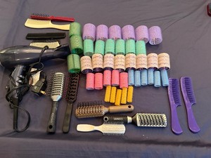 Curlers, Hair DryerDiffuser, Combs and Brushes
