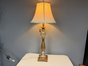 Stylish Table Lamp (34 Tall, Base is 6 x 6)