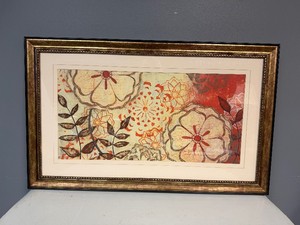 Framed Wall Art Print Warm Summer Day by Kate Birch (31 wide x 19 tall x 1 deep)