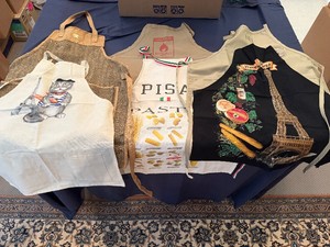Six Decorative Yet Functional Adult Aprons