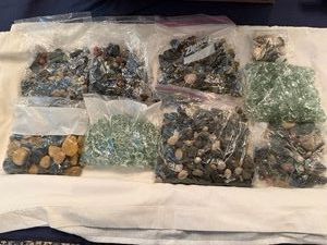 Decorative Rocks and Seashells-1 small bag