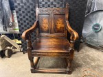 Wainscot Armchair by Century Furniture Company - High-Quality 20th Century Reproduction