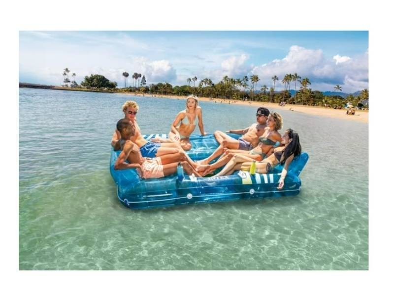 NEW Intex 6-Person Seabreeze Island Lounge Float