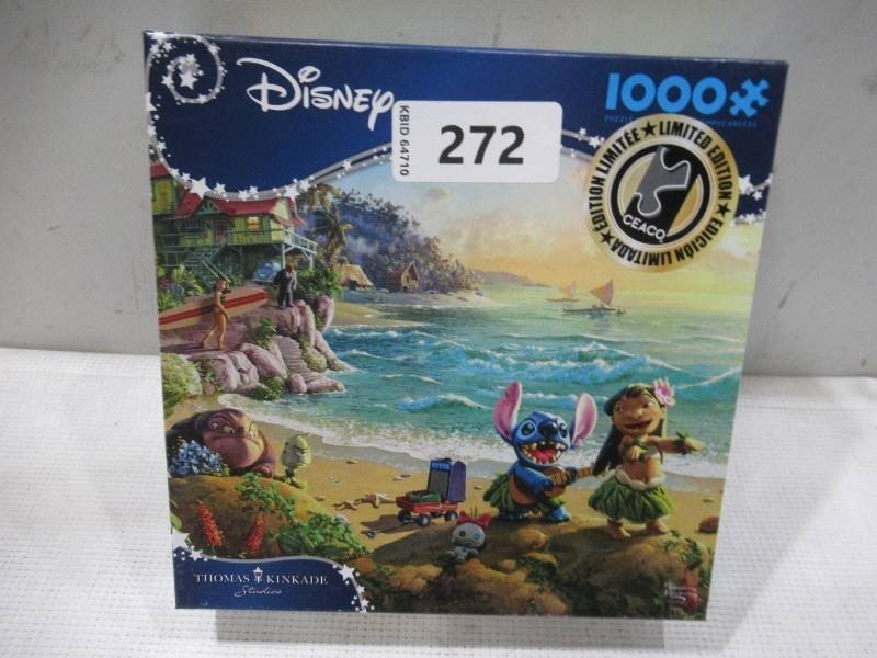 NEW Buffalo Games Interlocking Jigsaw Puzzle, 1000 pc. - Lilo and Stitch