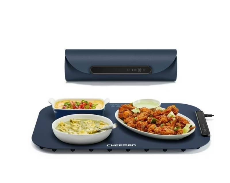 NEW Chefman Roll n Go Rollable 23x15 Warming Mat