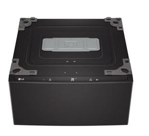 NEW LG WD300CB LG 1 cu. ft. 27 in. Laundry Pedestal with Slim DD Motor - Black Steel