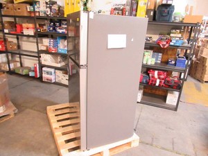 Mora 18 cu. ft. Top Freezer Refrigerator in Stainless Steel Finish - Damaged