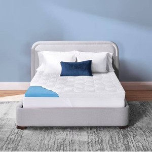 Serta Cool Relief Pillow Top and Gel Memory Foam 4 Mattress Topper - QUEEN