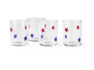 NEW Members Mark Icon 16 oz. Drinking Glasses, 4-Pack - Stars