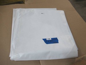 NEW Vinyl Tarp - 11 x 25  White  White Vinyl tarp - 9 oz. Lightweight Duty