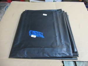 NEW Vinyl Tarp - 8 x 32 Black  White Vinyl tarp - 13 oz. Midweight Duty