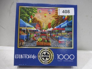 NEW Buffalo Games Interlocking Jigsaw Puzzle, 1000 pc. - Country Life Farmers Market