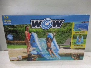 NEW WOW Sports Cascade Inflatable Pool Slide