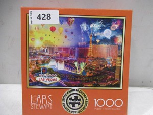 NEW Buffalo Games Interlocking Jigsaw Puzzle, 1000 pc. - Lars Stewarts Las Vegas
