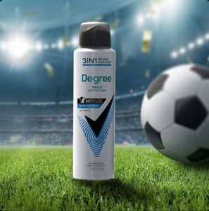 NEW Degree Mens Max Protection 3 in 1 Fresh Dry Spray, 4.8 oz, 4-pack