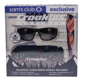 NEW Croakies Sport Wrap Sunglass Bundle - Black
