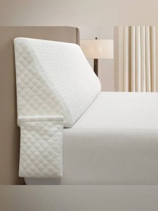 Essential Comfort Bed Wedge Pillow -Queen Size, Cream - Light Dirty