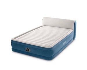 Intex Queen DuraBeam Headboard Air Mattress