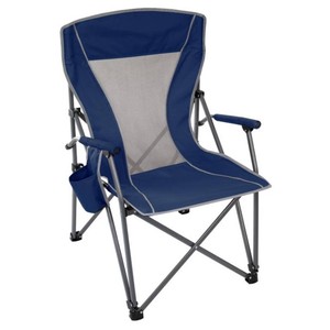 NEW Members Mark Adult Hard Arm Chair - Navy