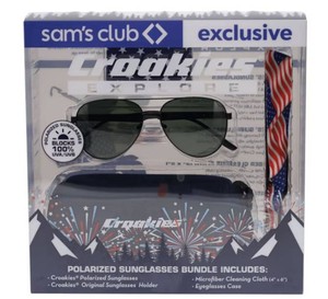 NEW Croakies Aviator Polarized Sunglasses Bundle