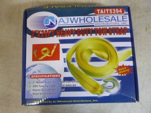 AJ Wholesale Heavy Duty Tow Strap
