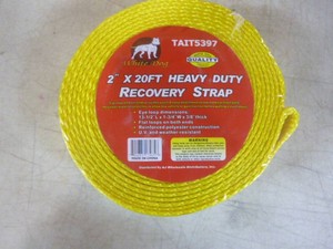 White Dog Heavy Duty Recovery Strap