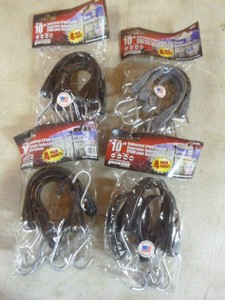 4 Packs of Erickson Rubber Tarp Straps