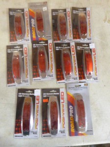 11 Road Pro Red LED ClearanceMarker Light Assemblies