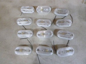 12 Clear Marker Lights