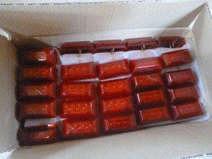 50 Lumen X Red LED Marker Lights