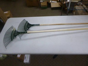 2 Lawn Rakes