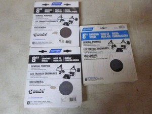 3 Norton 8 Grinding Wheels