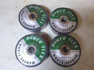 4 Packs of 6 Power Flex Grinding Wheels