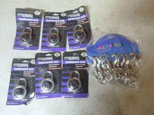 Combination Locks and Key Rings