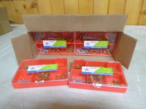 8 Packs of PTC Hooks and Eyes