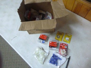 Box of Ring Terminals, Connectors and More