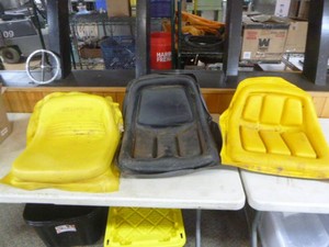 3 Tractor Seat Cushions