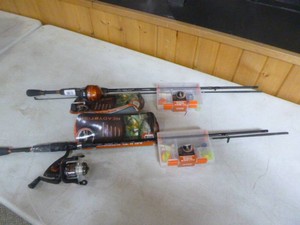 2 R2F Ready 2 Fish Rods and Reels