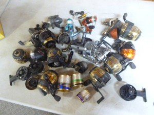 Lot of Fishing Reels