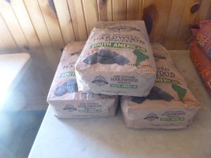 3 Bags of Frontier 100% Natural Hardwood Briquettes